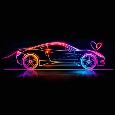 Neon Logo Prompts for Midjourney