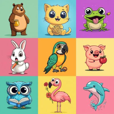 Funny Animal Mood Prompts for Grok